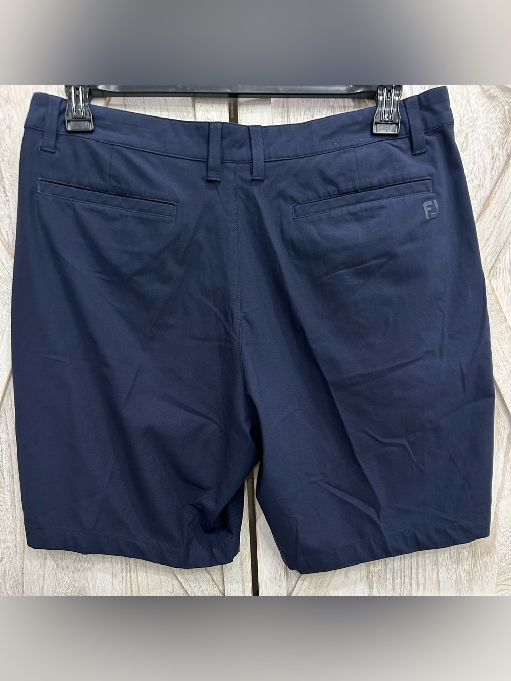FootJoy Shorts 34 Men’s Pace Golf Navy Blue Performance 9” Inseam 26865 - Picture 2 of 13